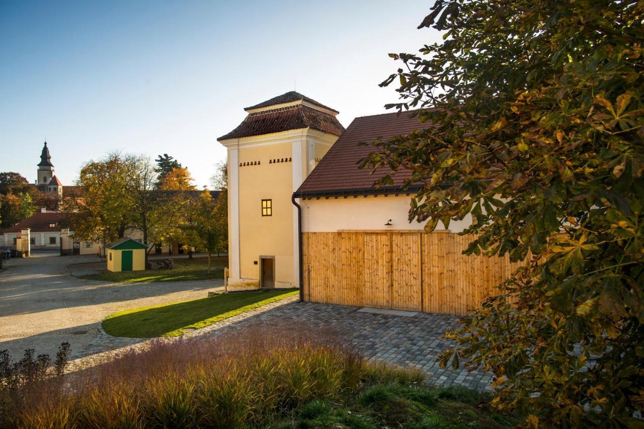 Penzion Pansky Dvur Telč Exterior foto